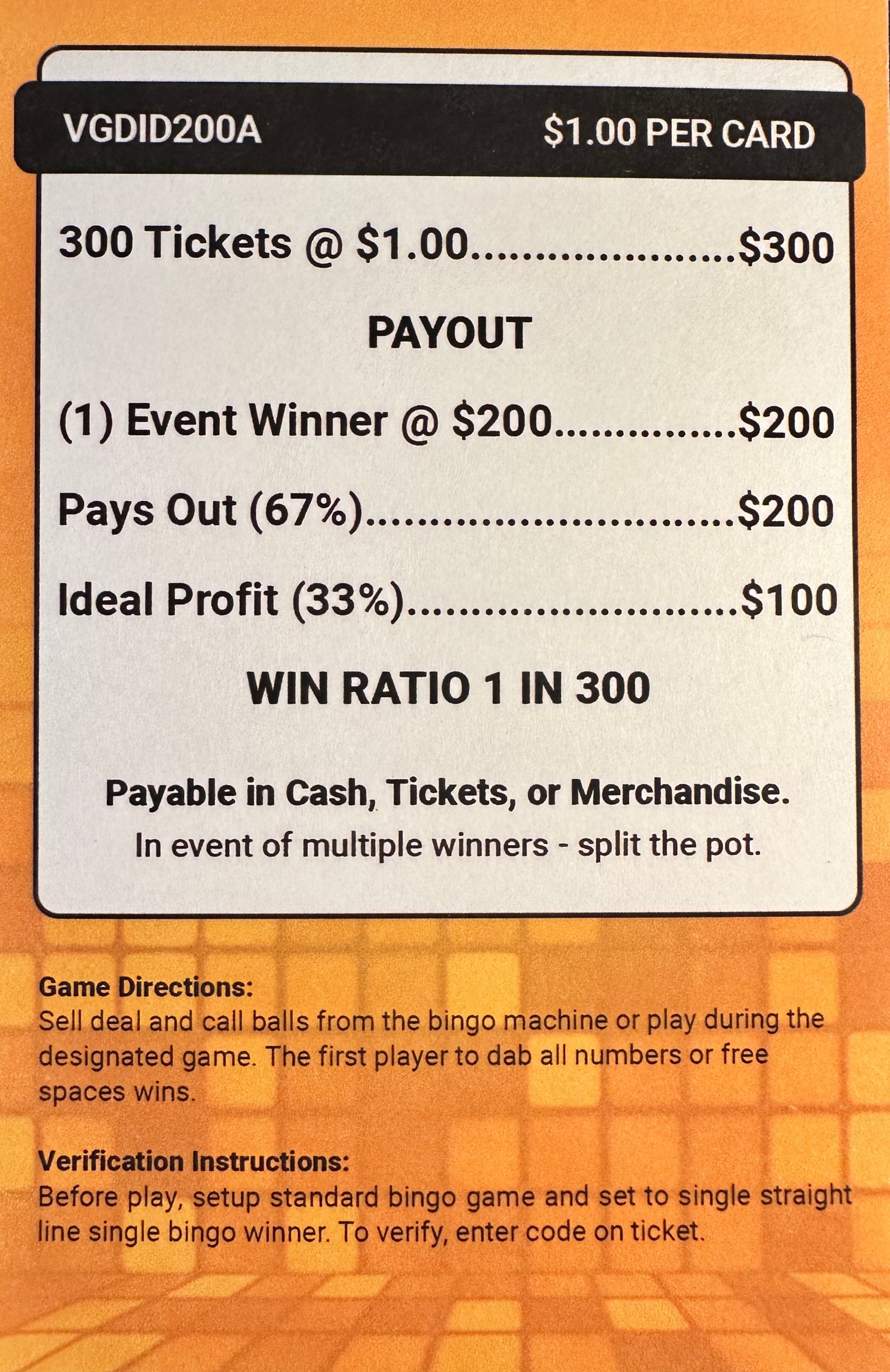 Disco Ducks $200 300ct