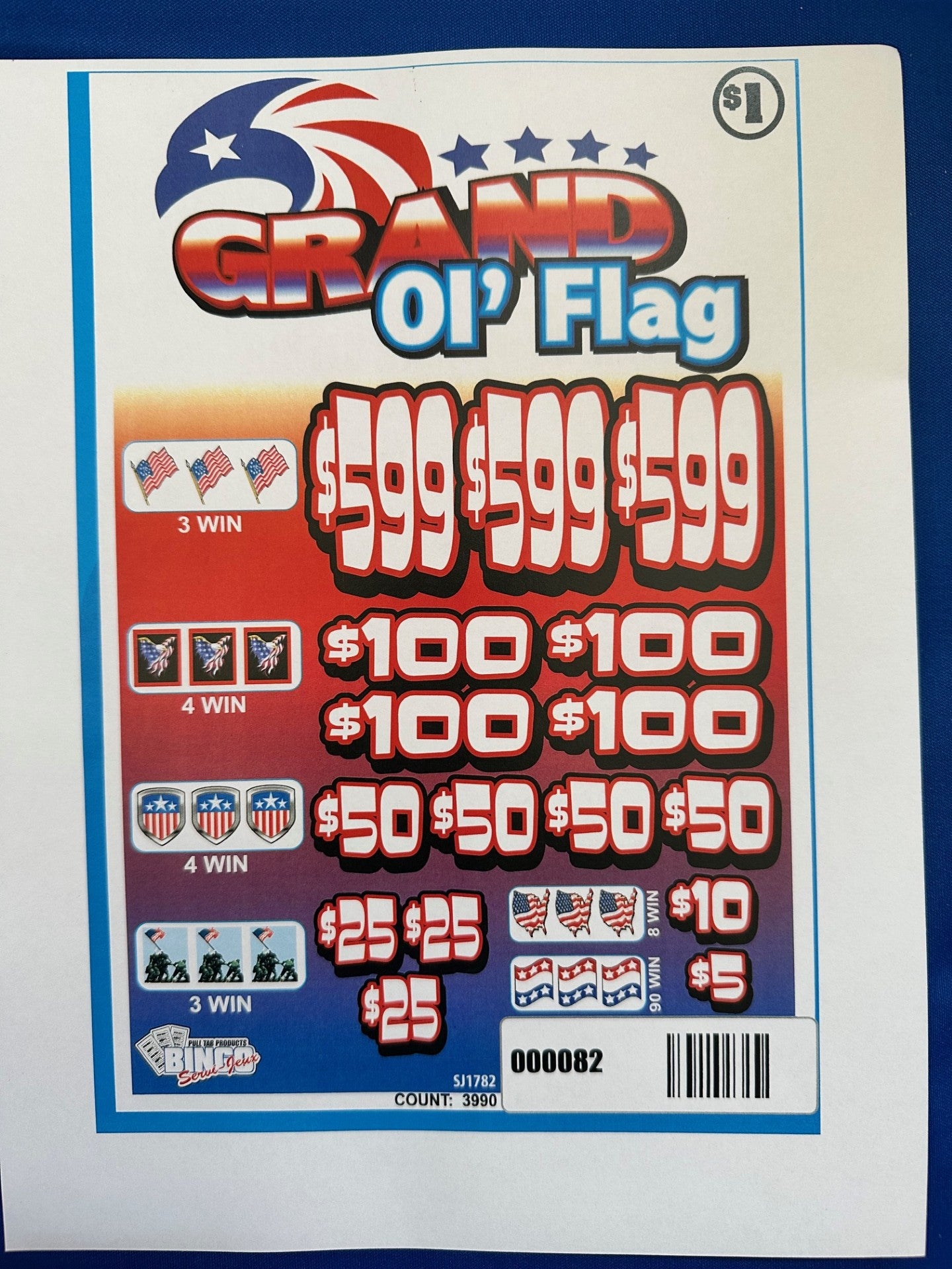 Grand Ol' Flag $1 3@$599