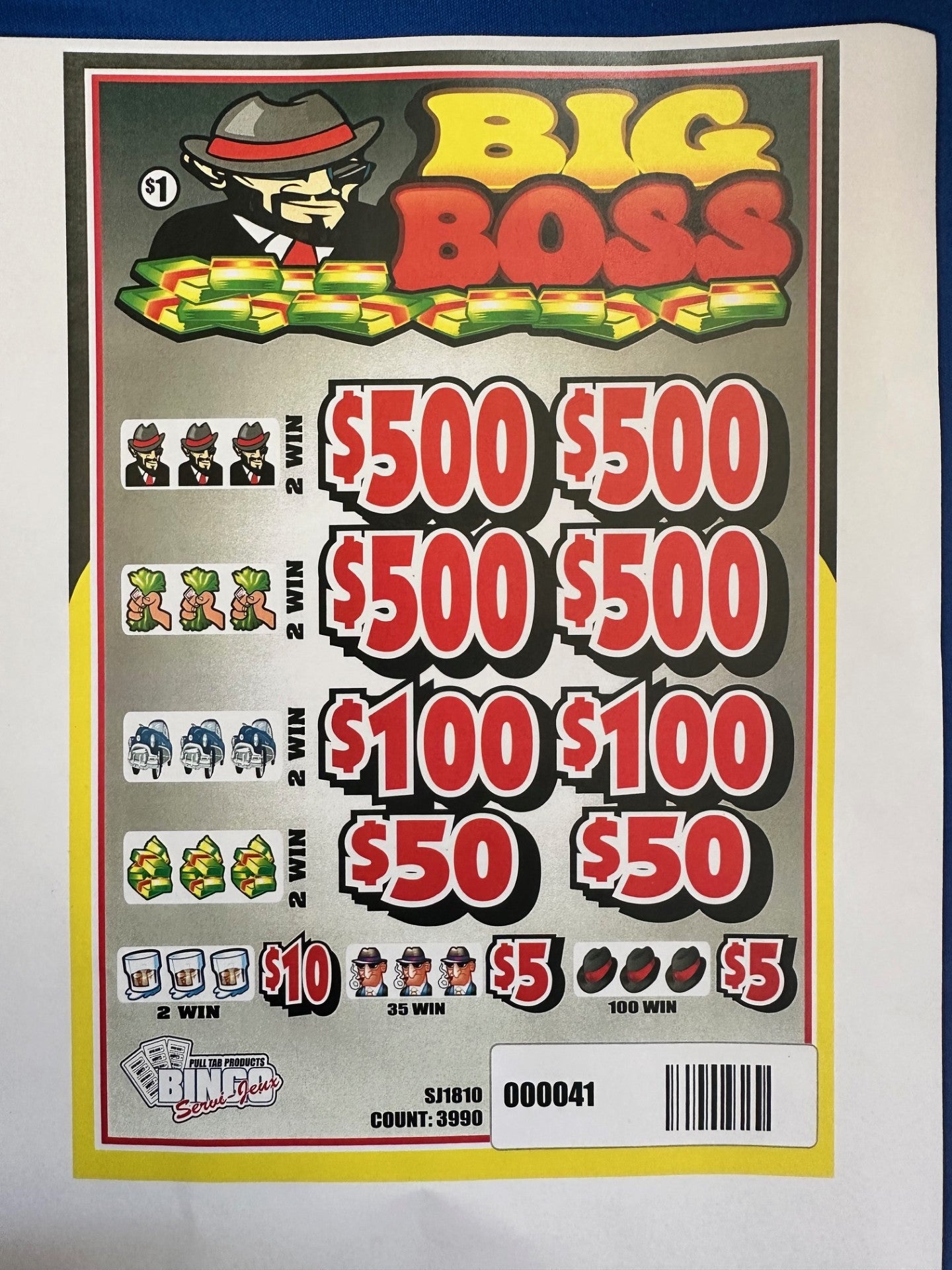 Big Boss $1 4@$500