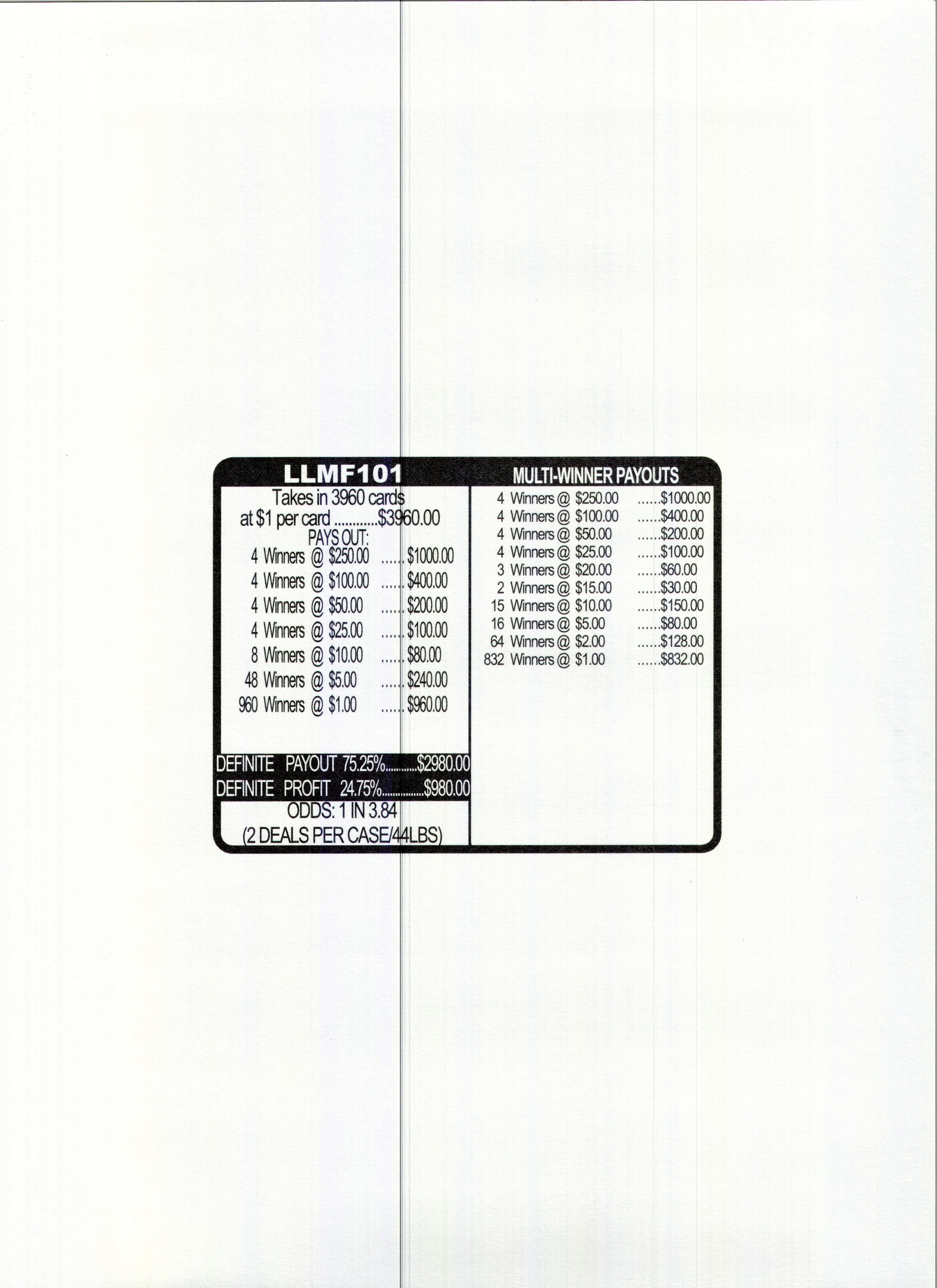 Lemon Lime $1 4@$250