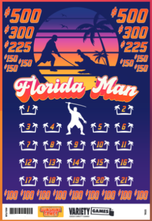 Florida Man $500 Cash Board