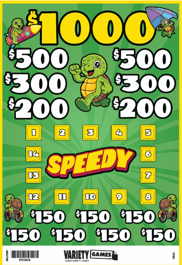 Speedy Cash Board $1000 455ct