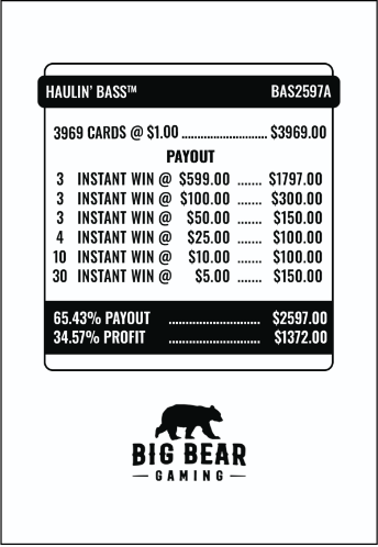 Haulin' Bass $1 3@$599